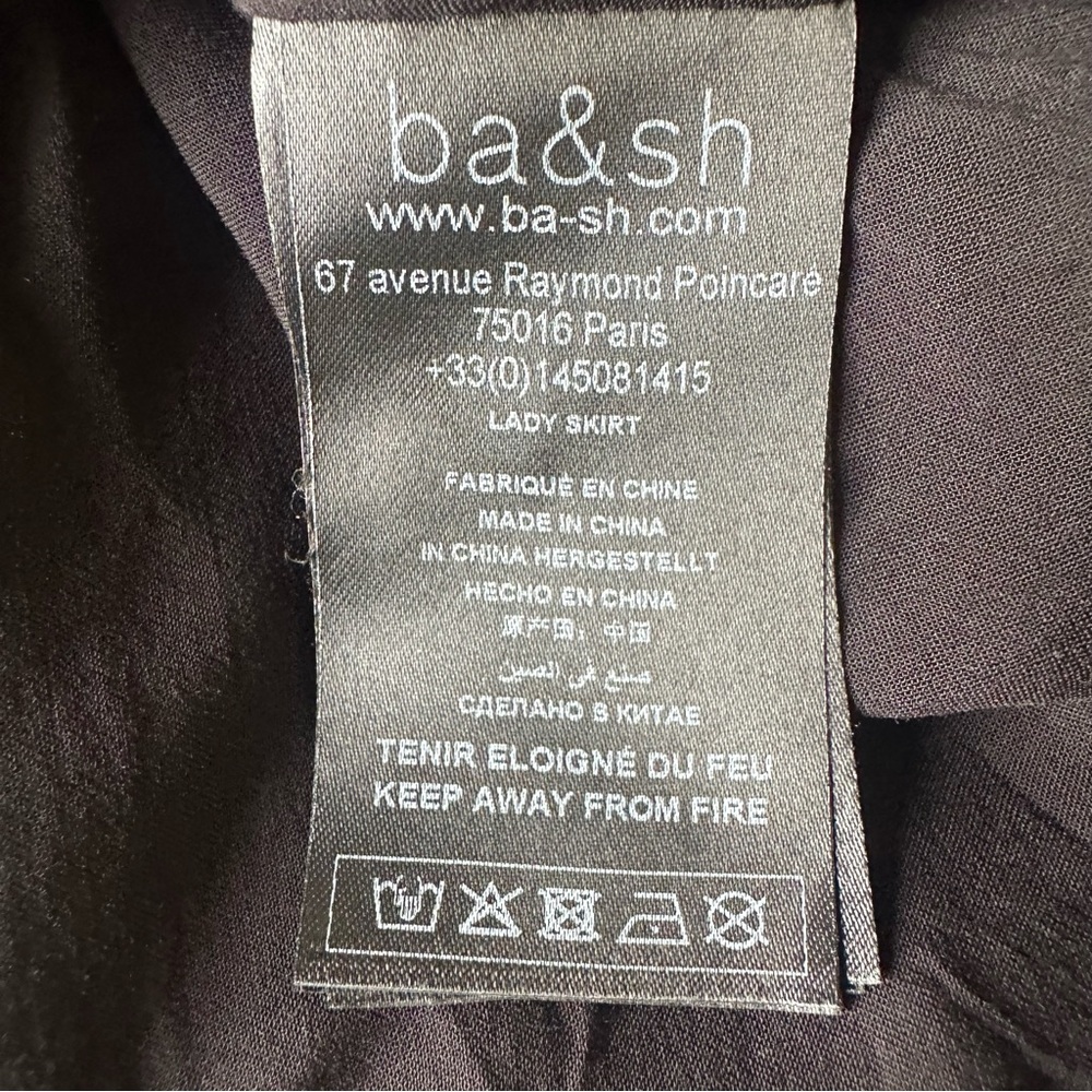BA&SH Jalvy leopard-print fil coupé silk-blend midi wrap skirt - Picture 7 of 15